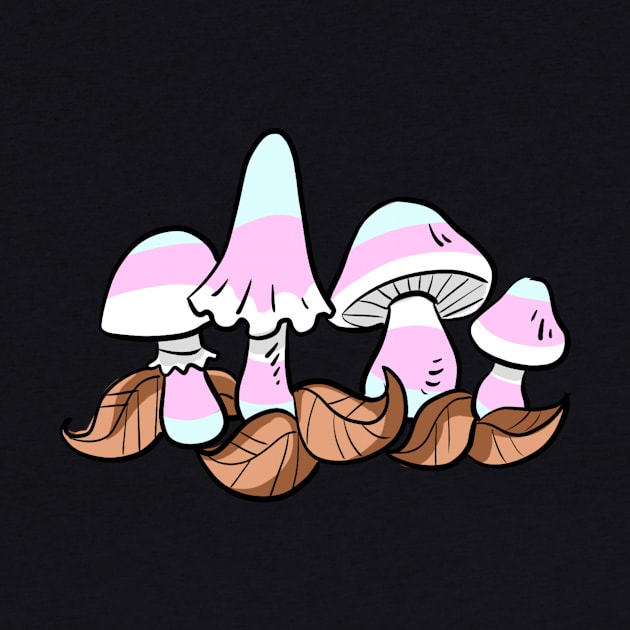 Trans Mushrooms by sophielabelle